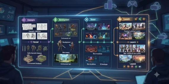 Game DLC Roadmaps: Why Studios Reveal Content Earlier