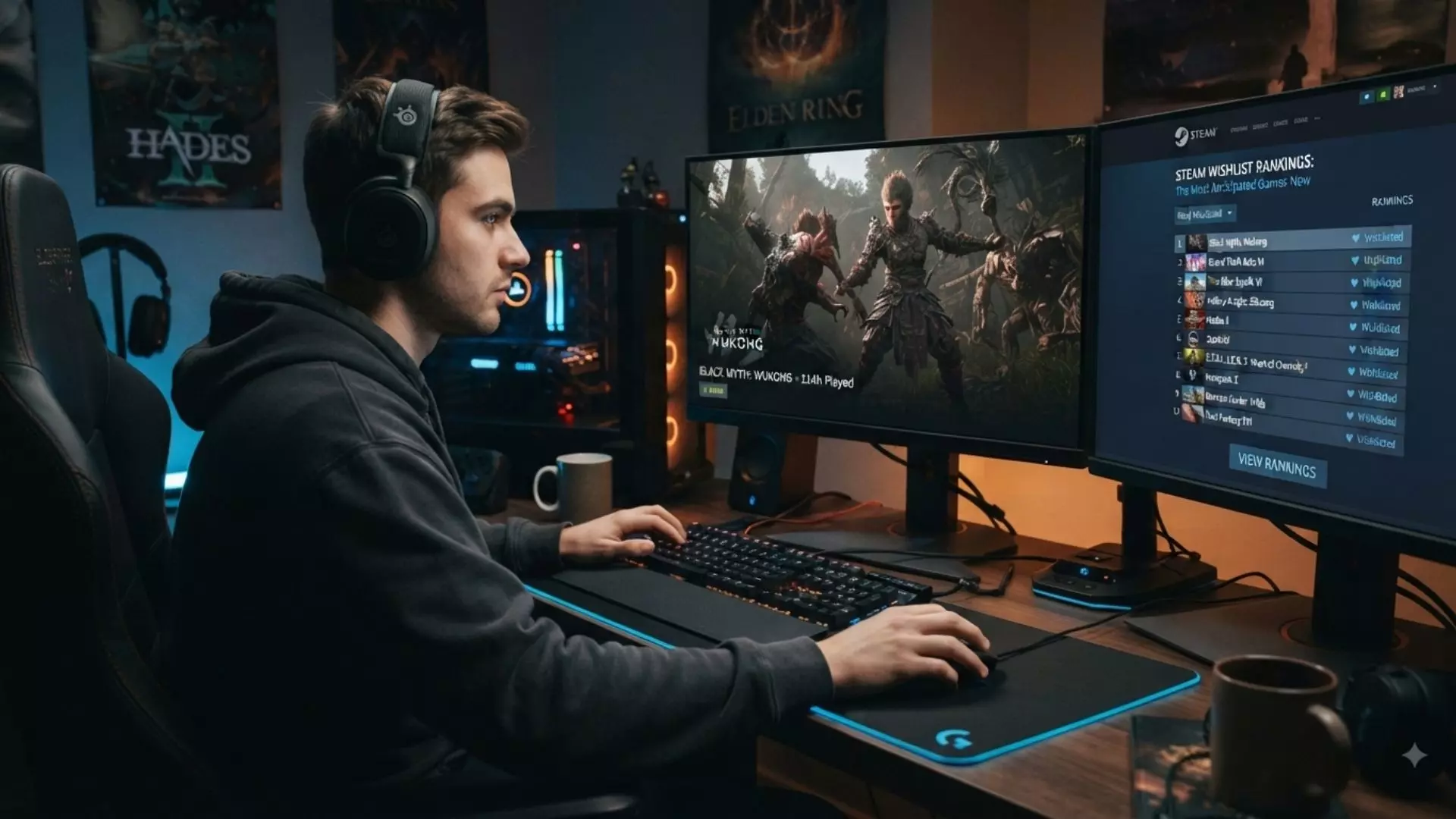 Steam Wishlist Rankings: The Most Anticipated Games Now
